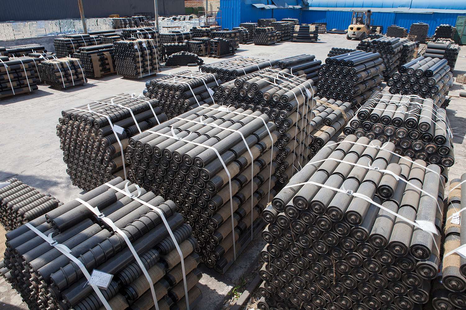 Ролики ленточных конвейеров